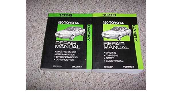 1998 toyota camry owners manual