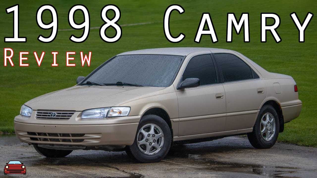 1998 toyota camry owners manual