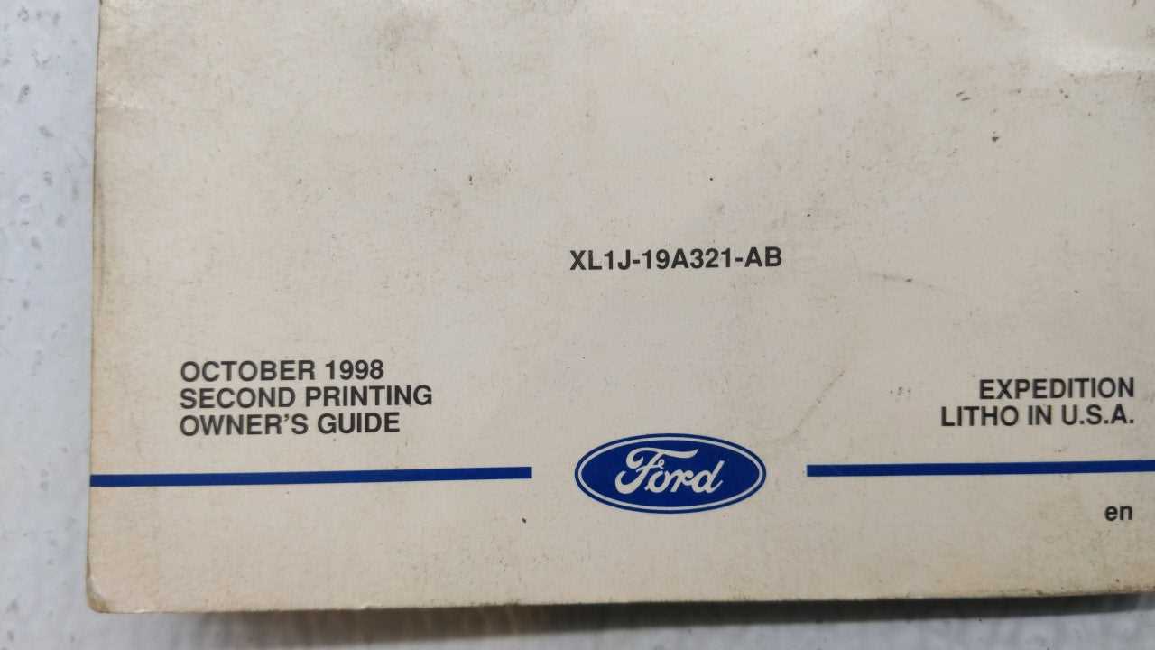 1999 ford expedition owners manual