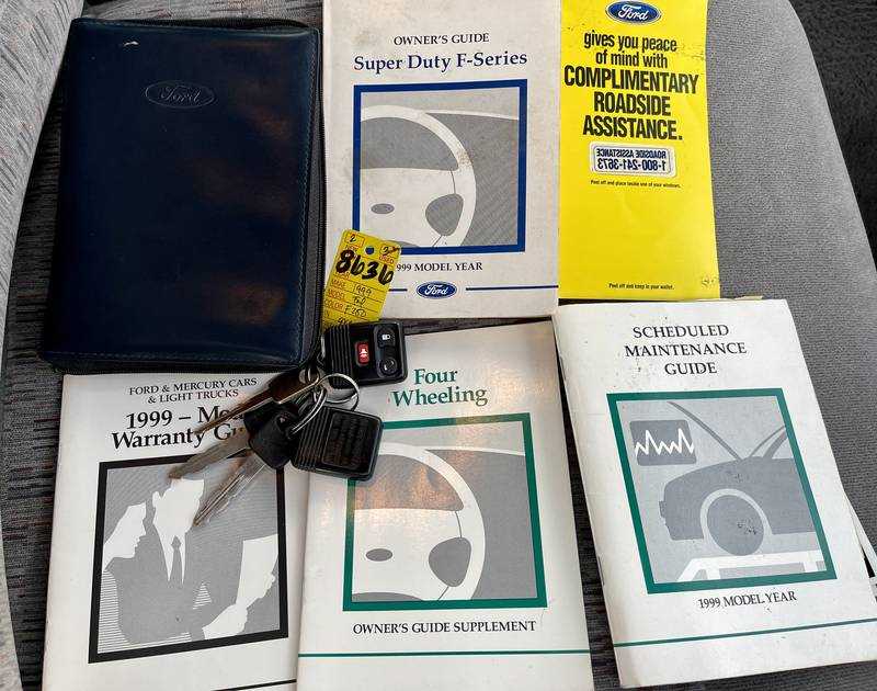1999 ford f250 super duty owners manual