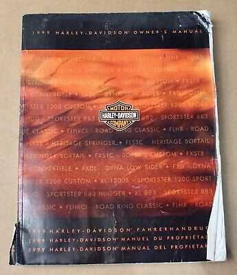 1999 harley davidson road king owners manual