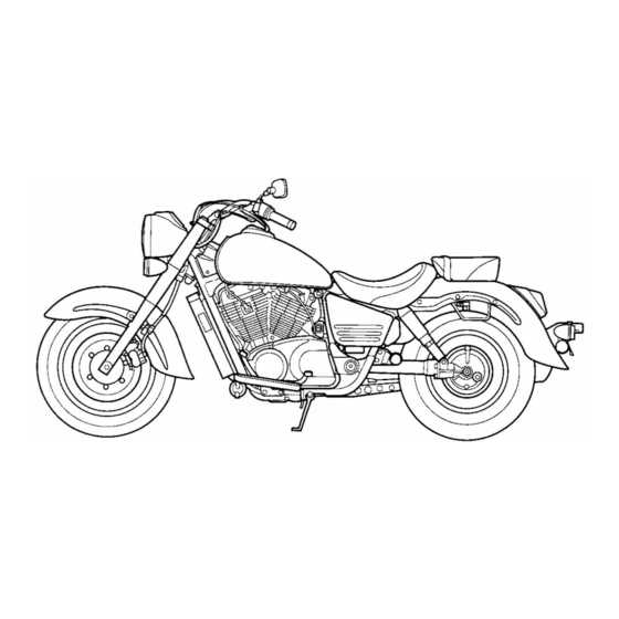 1999 honda shadow owners manual