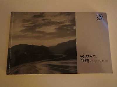 1999 acura tl owners manual