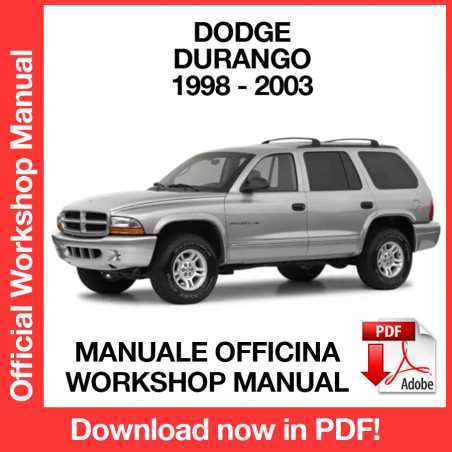 1999 dodge durango slt owners manual