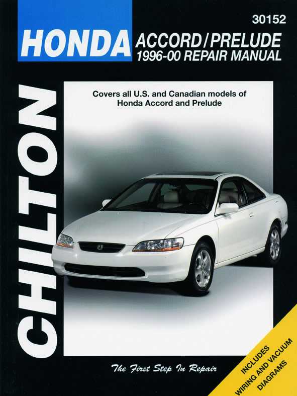 1999 honda prelude owners manual