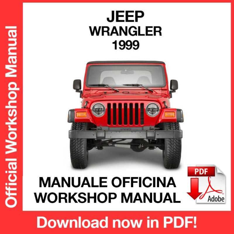 1999 jeep wrangler sahara owners manual