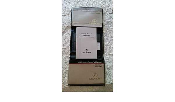 1999 lexus gs300 owners manual
