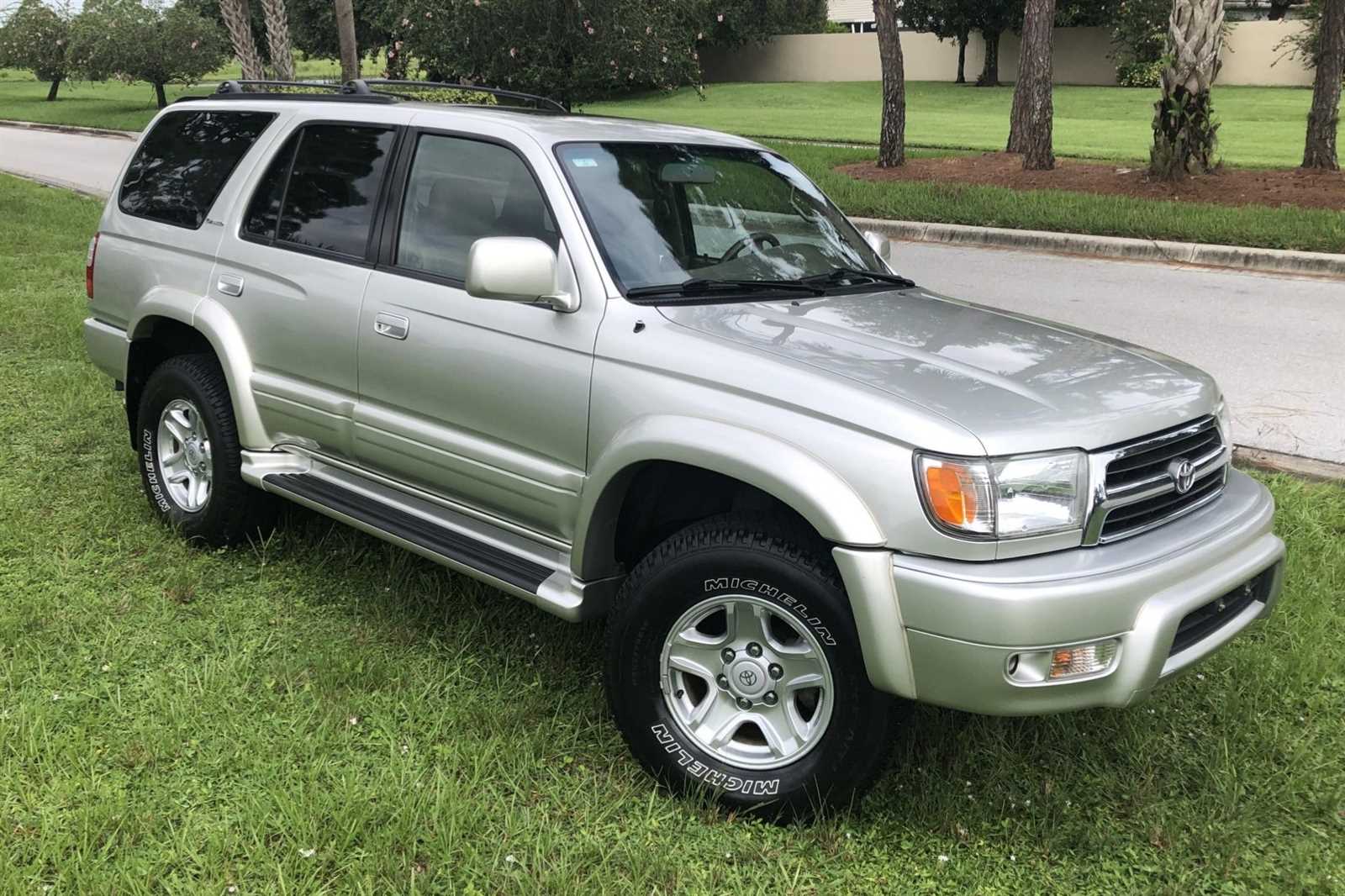 1999 toyota 4runner limited owners manual