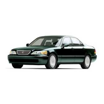 2000 acura rl owners manual