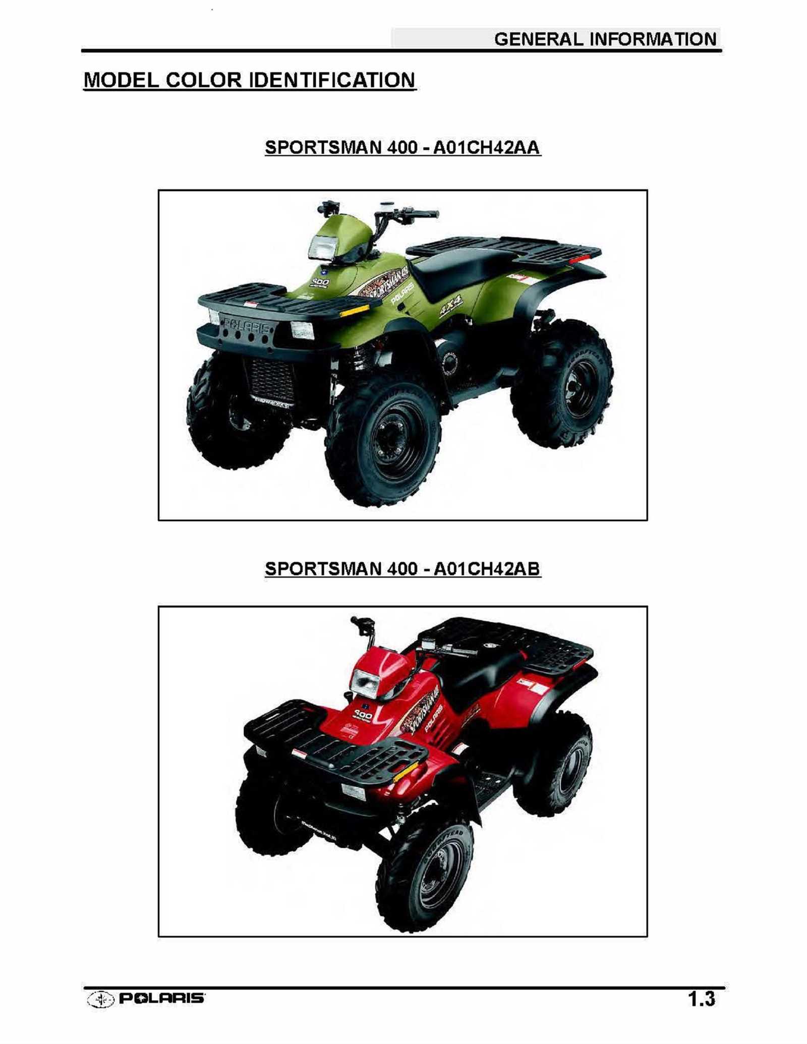 2000 polaris sportsman 500 owners manual