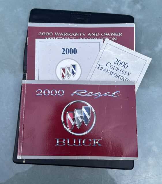 2000 buick regal gs owners manual