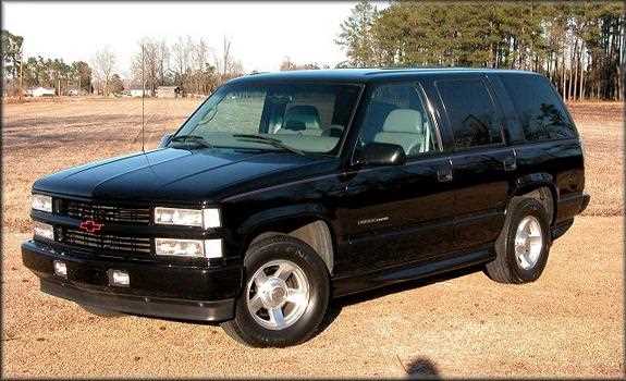 2000 chevy tahoe owners manual