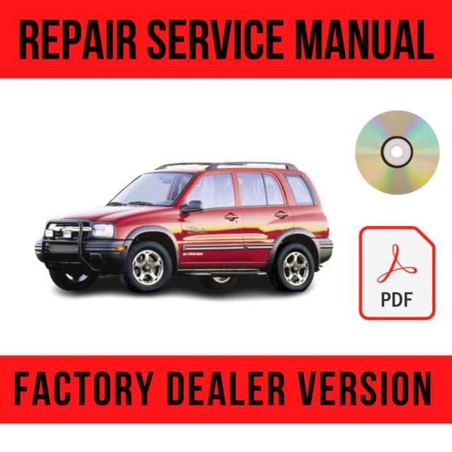 2000 chevy tracker owners manual