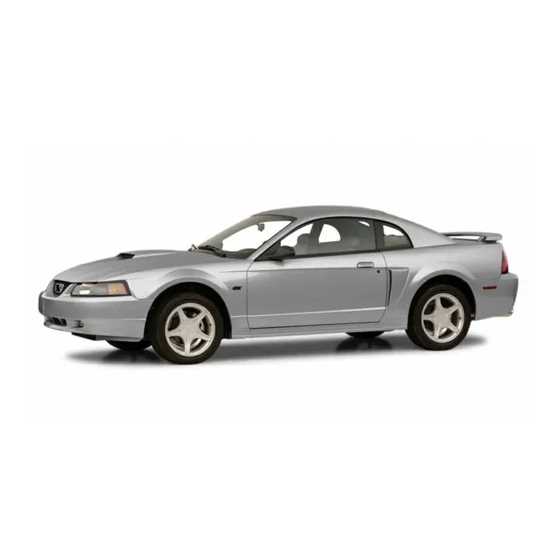 2000 ford mustang gt owners manual