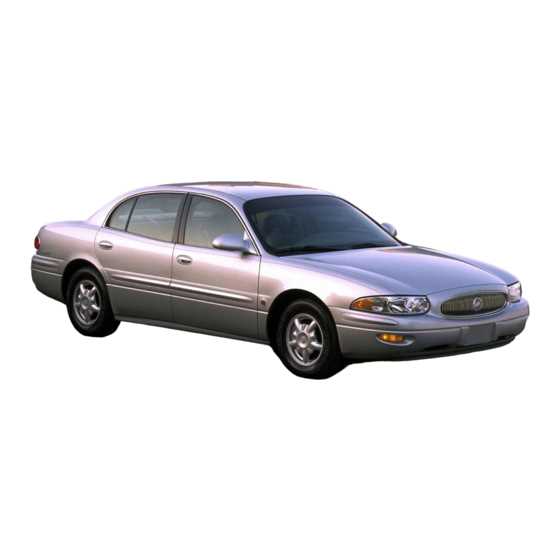 2001 buick century owners manual