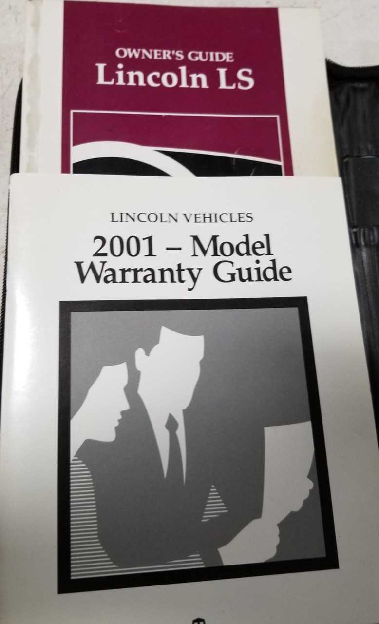 2001 lincoln ls owners manual