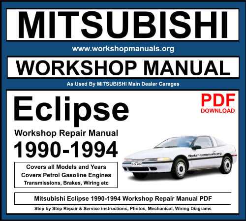 2001 mitsubishi eclipse owners manual