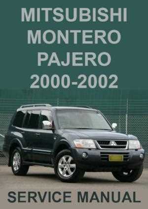 2001 mitsubishi montero owners manual