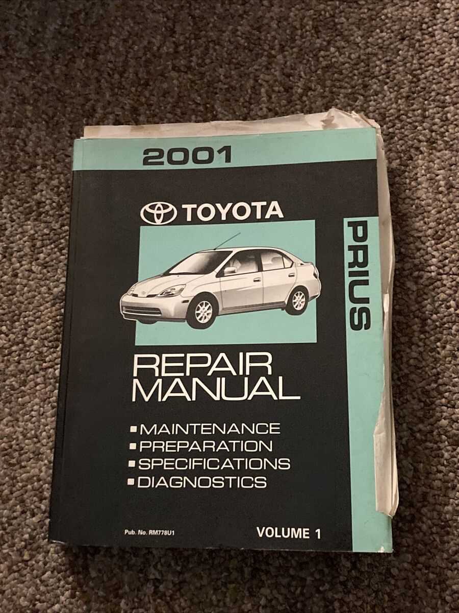 2001 prius owners manual