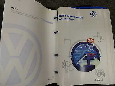 2001 vw beetle owners manual