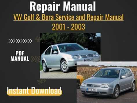 2001 vw golf owners manual