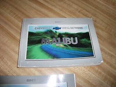 2001 chevrolet malibu owners manual