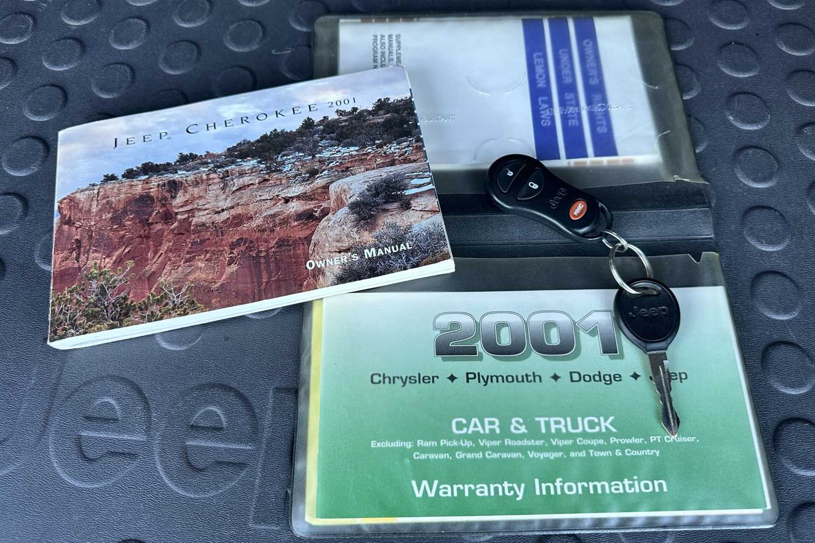 2001 jeep cherokee owners manual