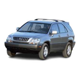 2001 lexus rx300 owners manual