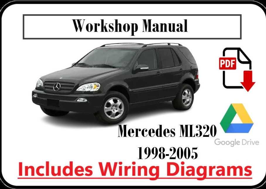 2001 mercedes ml320 owners manual