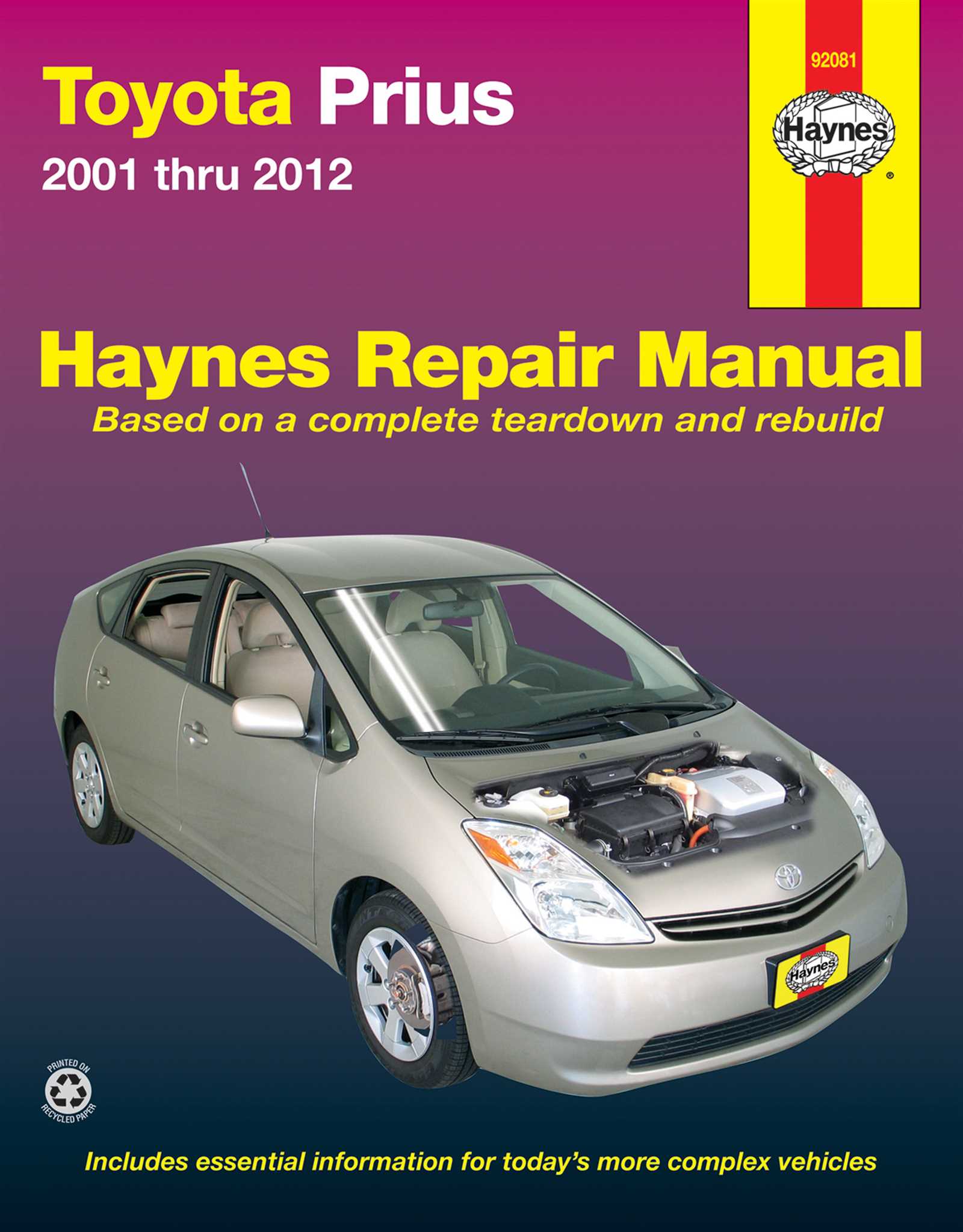 2001 prius owners manual