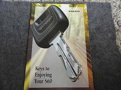 2001 volvo s60 owners manual