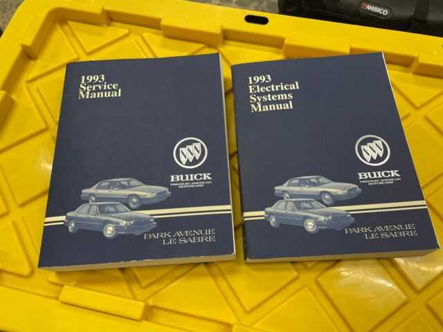 2002 buick park avenue owners manual