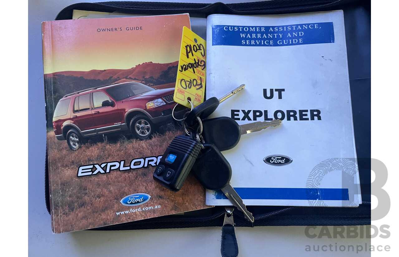 2002 ford explorer owners manual