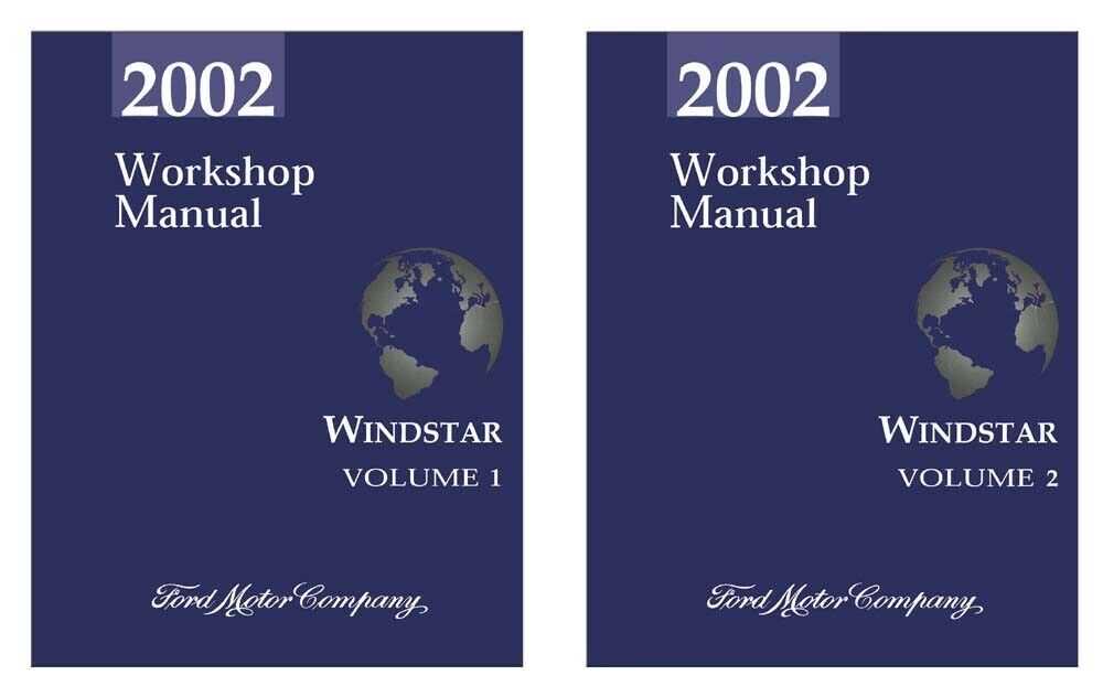 2002 ford windstar owners manual