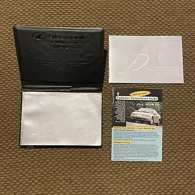 2002 oldsmobile alero owners manual