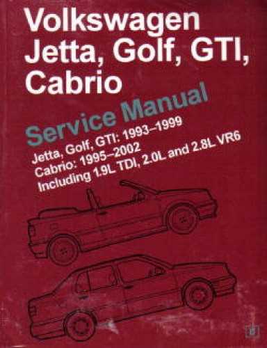 2002 volkswagen cabrio owners manual