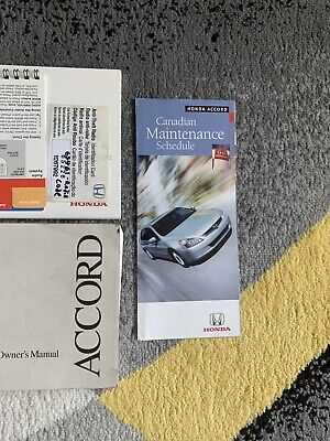 2003 honda accord owners manual