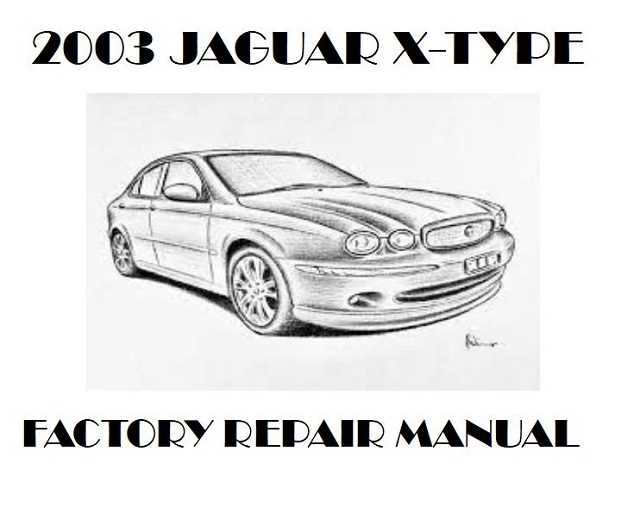 2003 jaguar s type owners manual