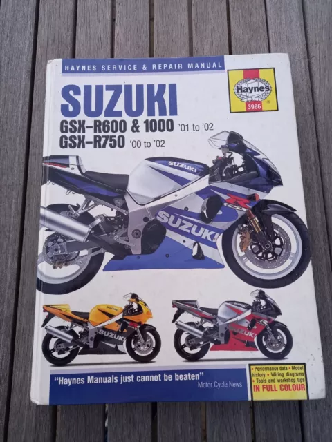 2003 suzuki gsxr 600 owners manual