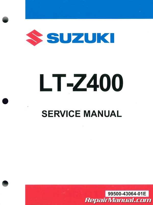 2003 suzuki ltz 400 owners manual