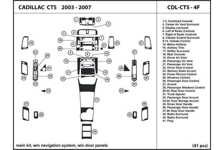 2003 cadillac cts owners manual