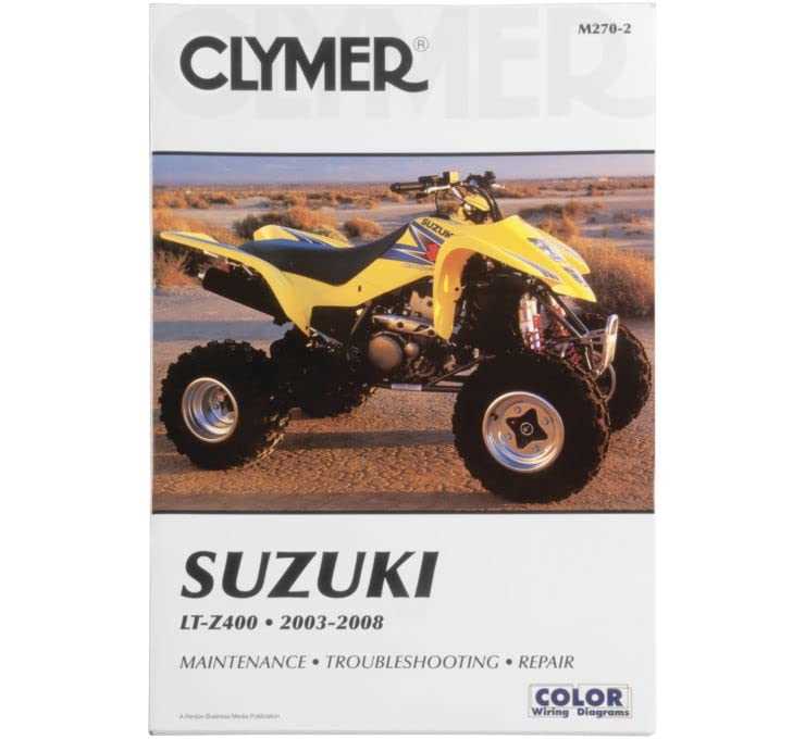 2003 suzuki ltz 400 owners manual