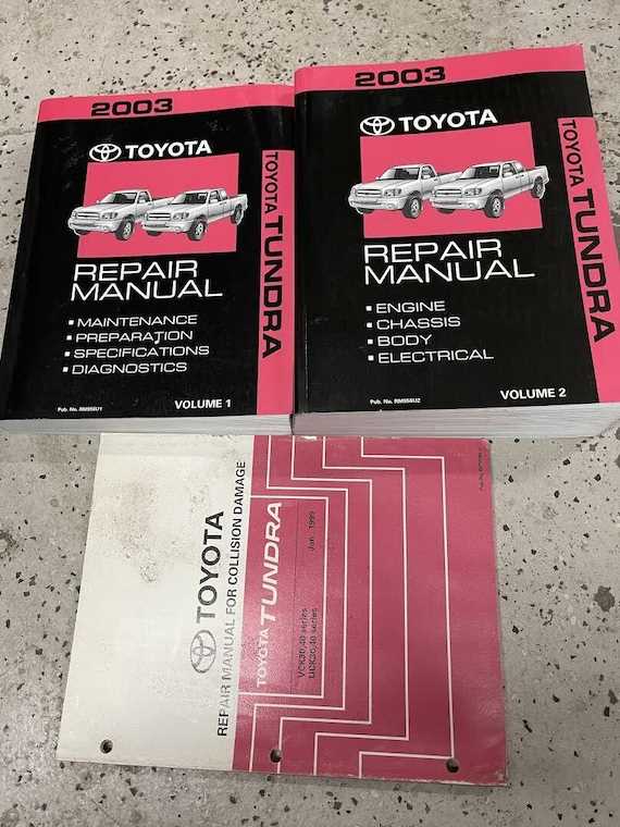 2003 tundra owners manual