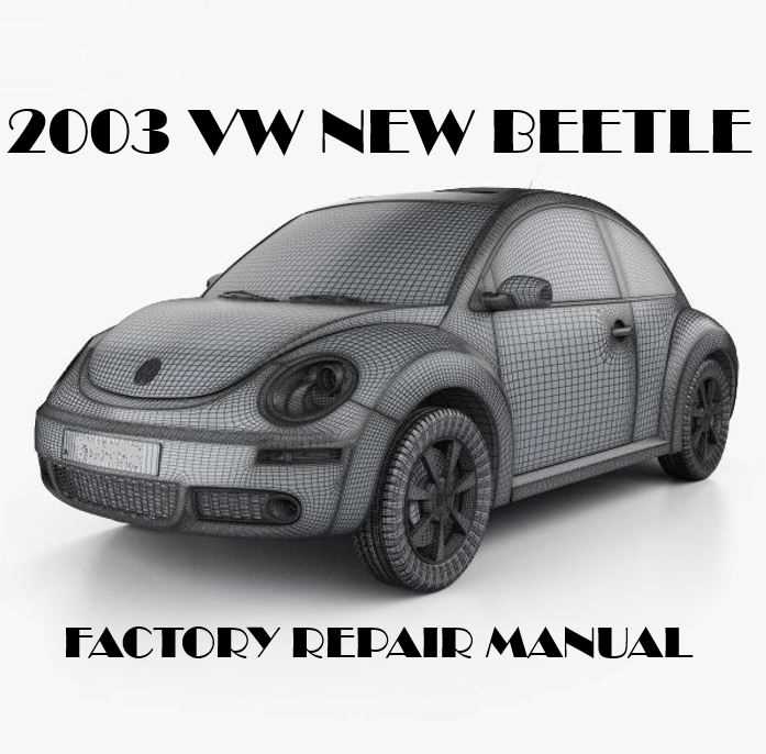 2003 vw beetle owners manual