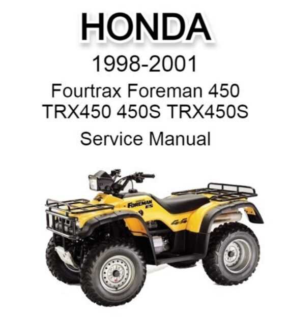 2004 honda rubicon owners manual