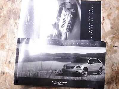 2004 chrysler pacifica owners manual