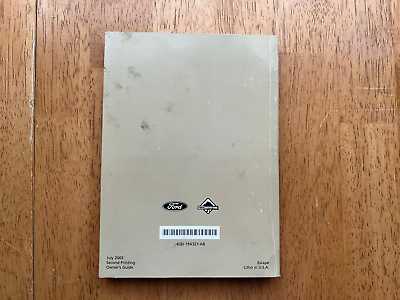 2004 ford escape owners manual