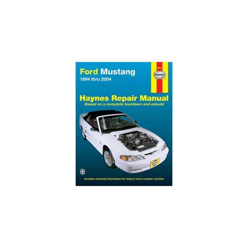 2004 ford mustang owners manual