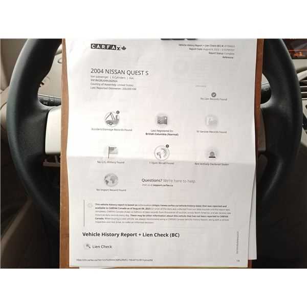 2004 nissan quest owners manual