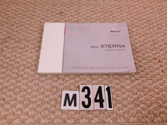 2004 nissan xterra owners manual